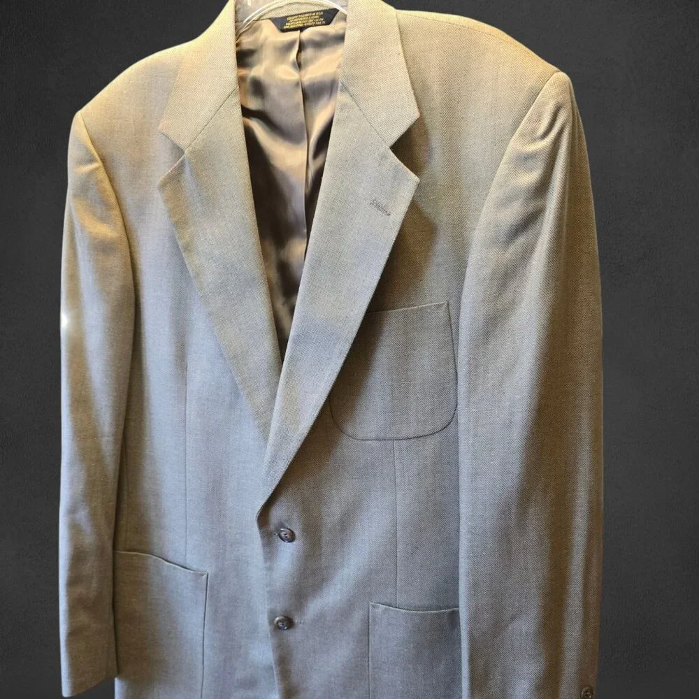 Men's LORD & TAYLOR METROPOLITAN Suit Coat Excellent Condition